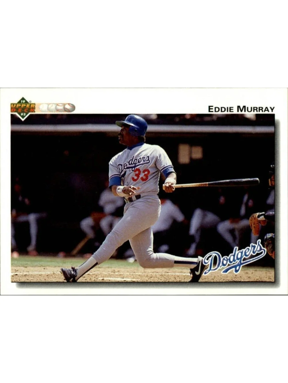Eddie Murray 1992 Upper Deck MLB #265 Baseball Card Los Angeles Dodgers